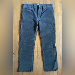 Dockers Straight Fit Grey Corduroy pants 36/30